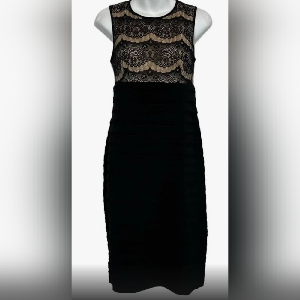 Black Lace Cocktail Dress